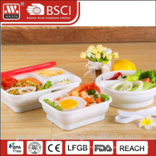 Square Food Container, Plastic Houseware (0.9L)